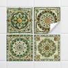 10Pcs Waterproof Backsplash Tile Stickers Multicolor Design Tile Decals  Bathroom Decor
