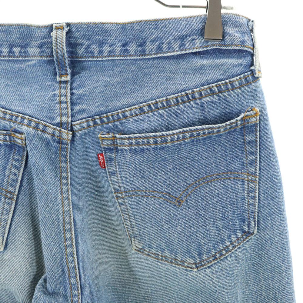 Levi's 80s 501 Vintage Straight Denim Pants W32 Jeans Button Fly Men's Used
