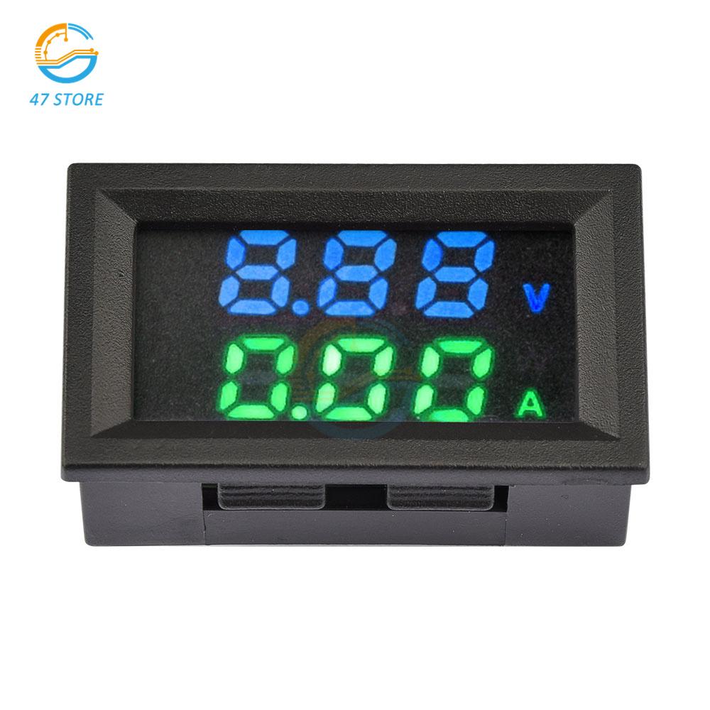 M430 DC 4-30V Voltage Current Power Meter 10A 50A 100A LED Digital Voltmeter Ammeter Current Meter Volt Tester Monitor Panel