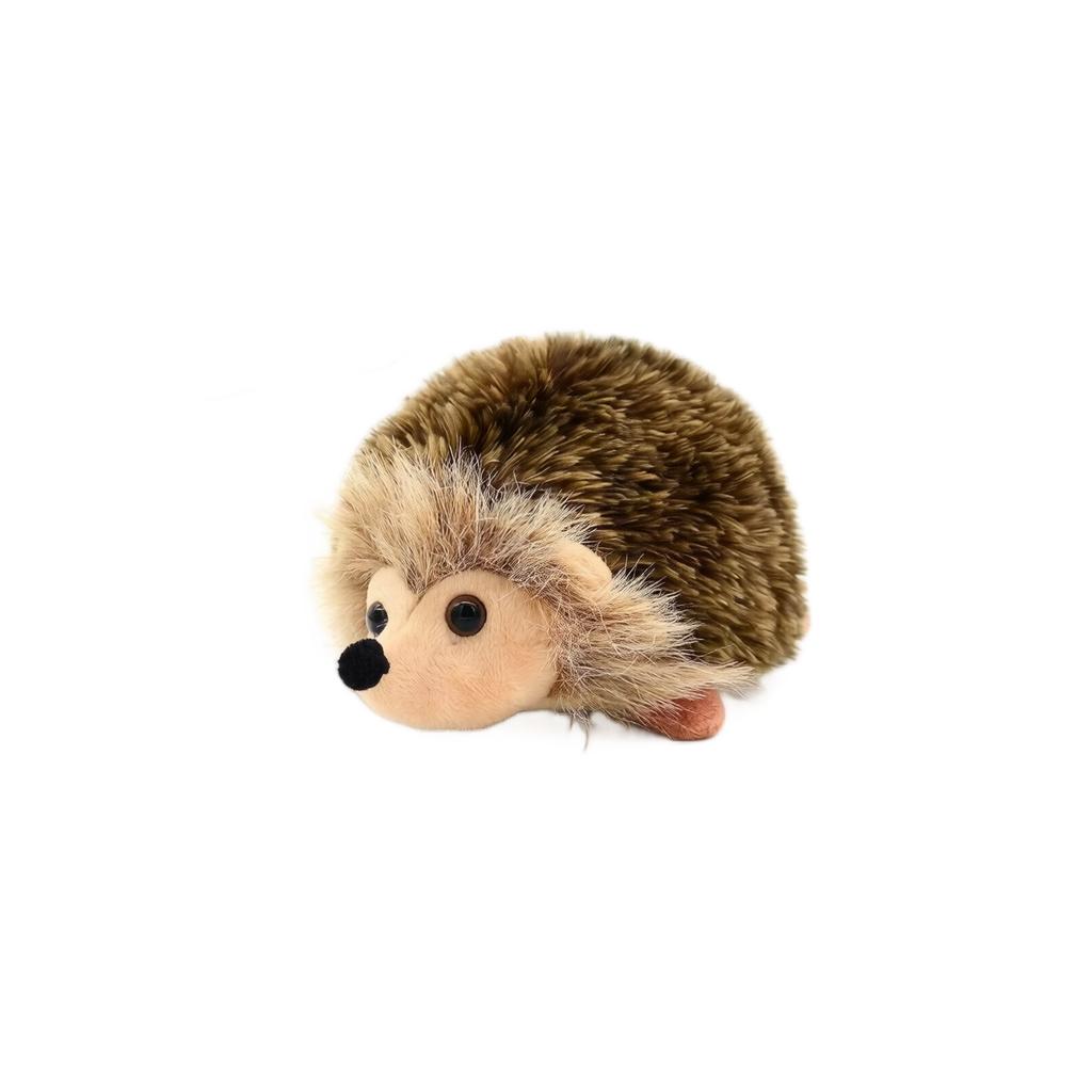 Realistic Hedgehog Plush Toy Stuffed Animal Soft Fabric Hedgehog Doll Decorative Animal Replica for Home Office Display and Gift