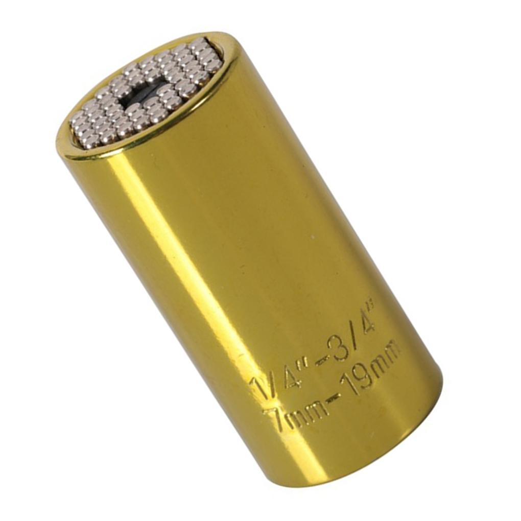 Torque Wrench 7-19mm Socket Wrench Drill Ratchet Bushing Spanner Key