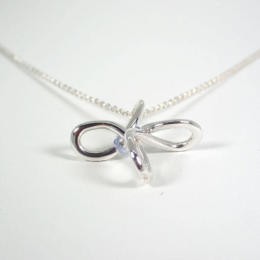 [Used] TIFFANY 925 Open Cross Infinity Pendant/g508-53