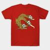 Asian Size Cotton Unisex Tshirt Print T-shirt King Ghidorah T-shirt No-Cut Print Regular Fit