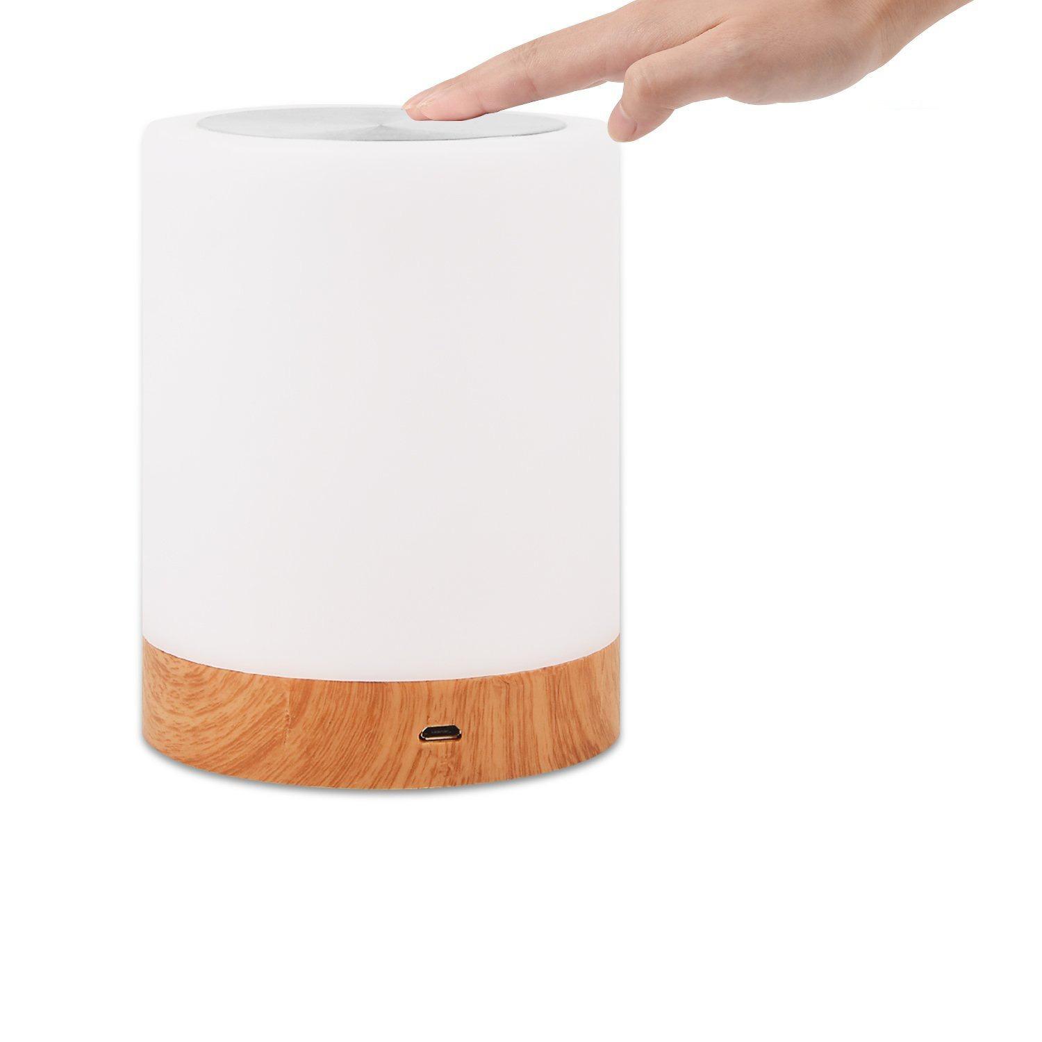 

1PC Night Light Touch Color Grading Usb Charging Children s Remote Control Colorful Atmosphere Timing Creative Gifts USB Plug