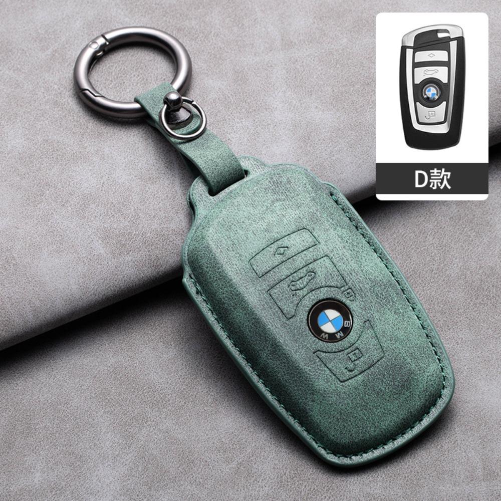 For BMW Key Cover for 5 Series 3 Series 525li 530 X1 X3 X4 X5 118i Hollow Design Protective Shell with Blade Keychain