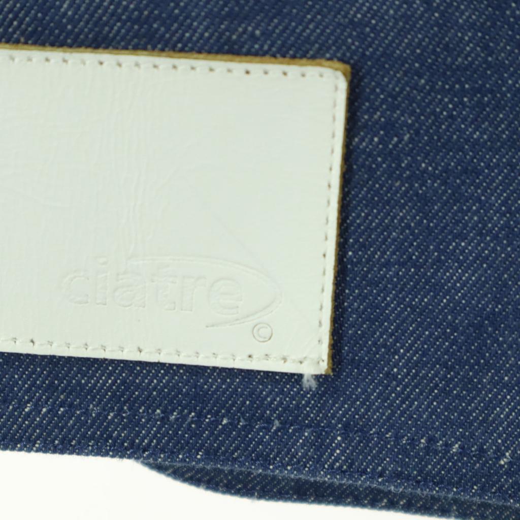 ciatre Long sleeve Full zip Denim Jacket L Blue Men's Used