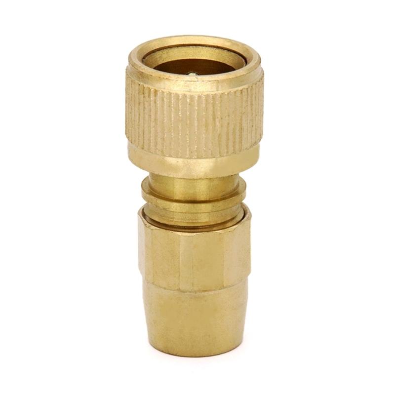 Connettore Telescopico in Ottone da 3/8 di Pollice Connettori per Tubi dell'Acqua Espandibili Retrattili Raccordi di Collegamento per Lavaggio Auto