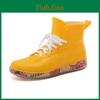 New Shoes Fashion Rain Casual Girls Shoes Tide Shoes Couple Sports Waterproof Shoes Rain Boots