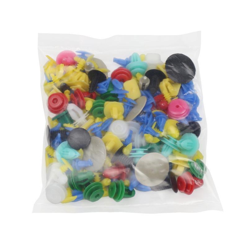 Car Interior Mixed Buckle Clip Set - Door Panel, Trunk Seal, Fender, Ceiling, Screw, Button