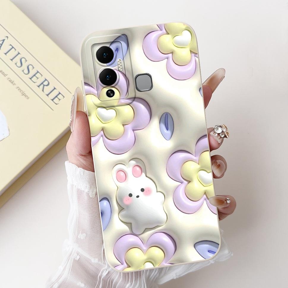 For Infinix Hot 12 Play Case Lovely Panda Painted Soft Silicone Phone Cover Case For Infinix Hot 12 Hot12 Play Fundas Capa Bags