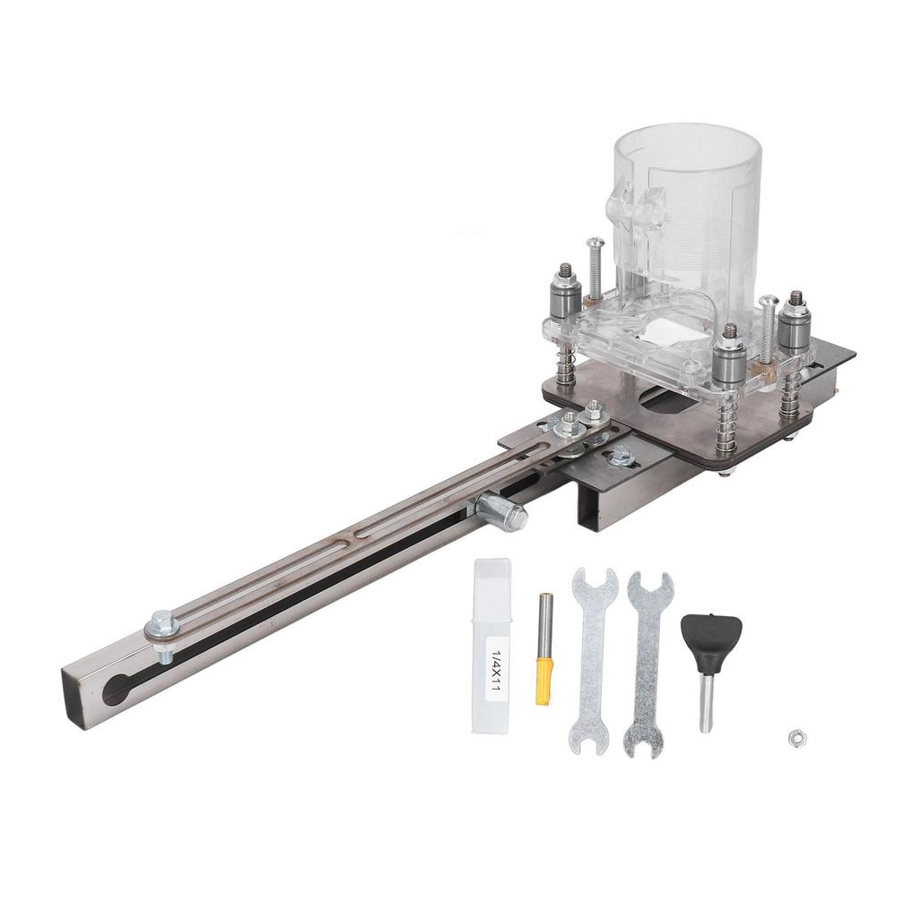 Wood Router Laminate Trimmer Woodworking Slotting Carving Trimming Machine for Assembly