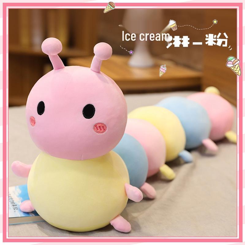 Caterpillar Plush Toy - Soft Pillow & Cute Hugging Doll for Kids