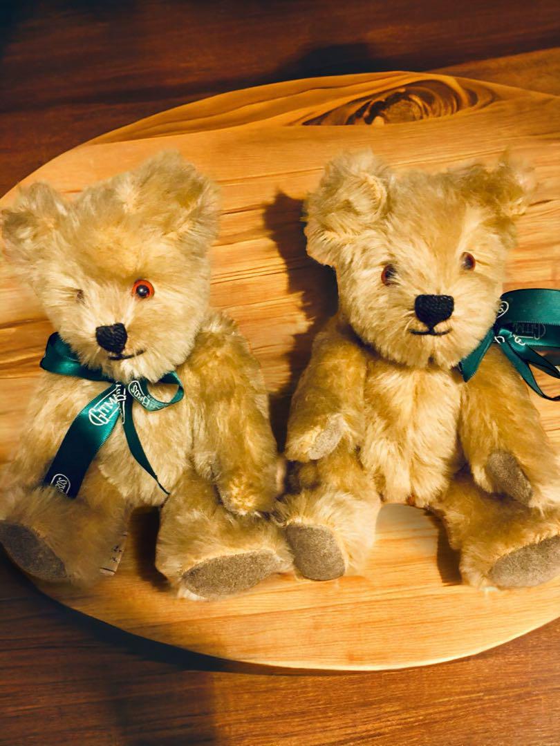 

[USED] Price Reduced Japan Limited Edition, Excellent Condition, Two Sir Edward Teddy Bears Made by Steiff, Germany