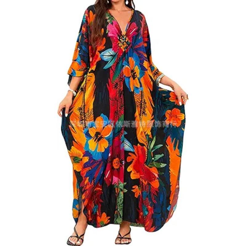 Beach blouse, loose robes, holiday outerwear, Mrs. Biropol dress