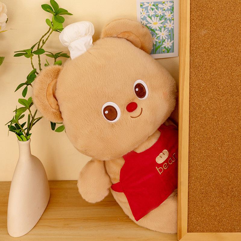 Shiqi Bear Plush Doll Cute Grab Machine Doll Birthday Gift Rag Doll Girl Souvenir