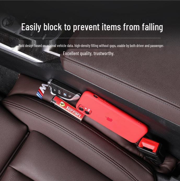BMW Seat Gap Filler Strips for 1 Series, 3/5 Series, X1, X2, X3, X5 - Leak-proof Interior Modification