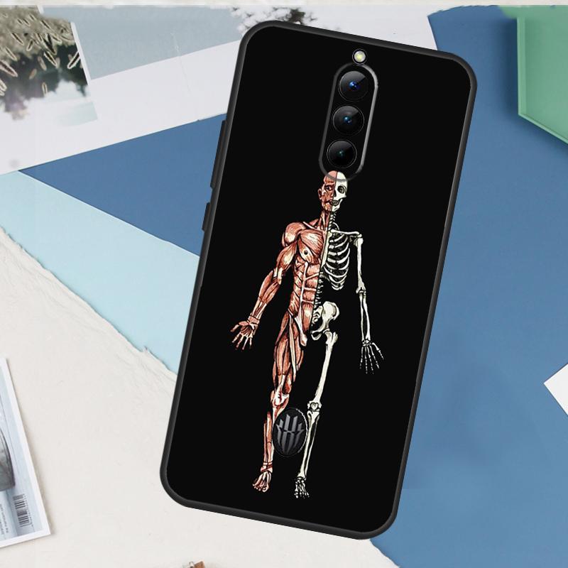 Skelett Kunst Etui Für ZTE Nubia Red Magic 11 10 9 8 8S 9S 10S Pro Plus 6 7 6S 7S Pro 5G 6R 10 Air Hülle