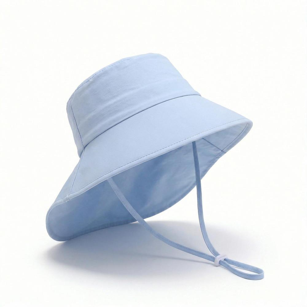 UV Protection Children's Sun Hat Breathable Neck Scarf Sun Cap 3-8 Years Old Unisex