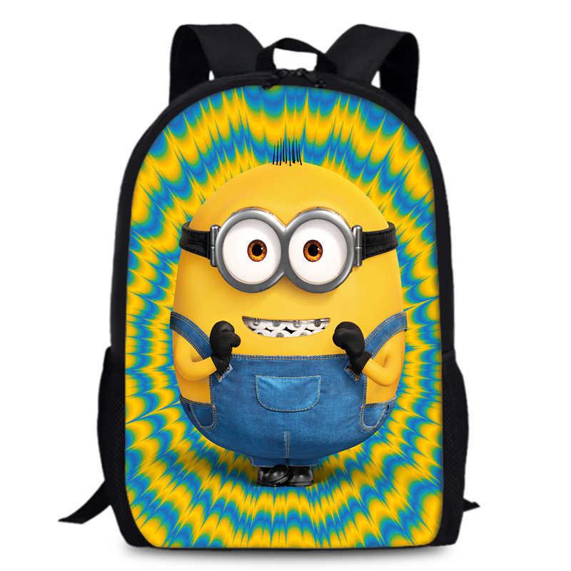 Przestronny 15-calowy plecak Despicable Me 4 do szkoły Tkanina Oxford Oddychający