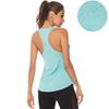 Female Yoga Shirts Sports Vest Fitness Tops Sleeveless Shirt Quick Dry Tights Running Singlet Gym Clothing