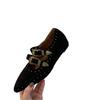 Inner fashion rivet pointed belt buckle Mary Jane shoes women's 2025 new retro versatile single shoes