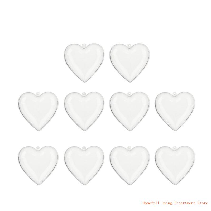 10Pcs Candy Holder for Office Decoration Transparent Sweets Storage Container