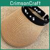 Womens Sun Hat Summer Uv Protection Large Brim With Letter Graphics For Beach And Travel