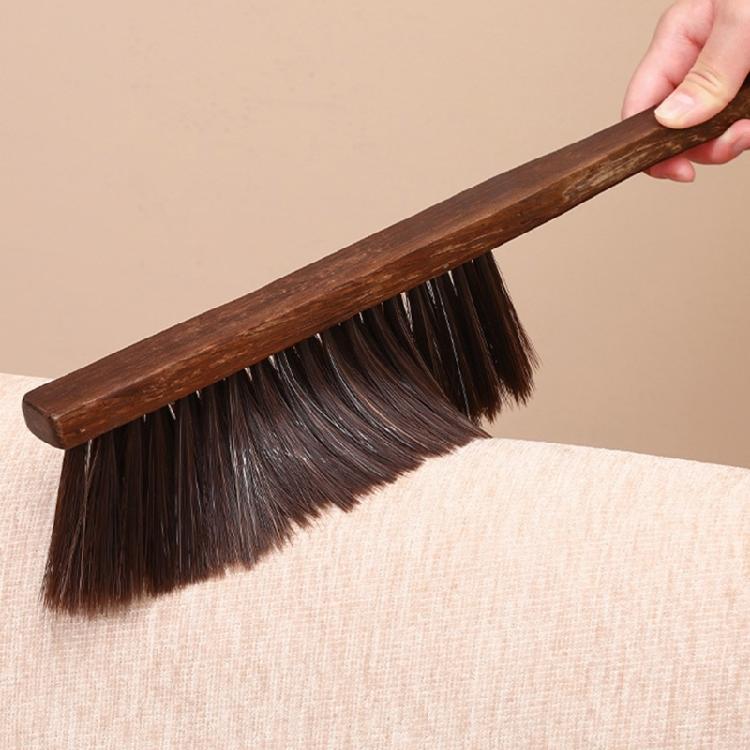 Staubwedel für empfindliche Oberflächen Holzstiel Handbesen mit weichen Borsten Reinigungsbürste für die Haushaltspflege