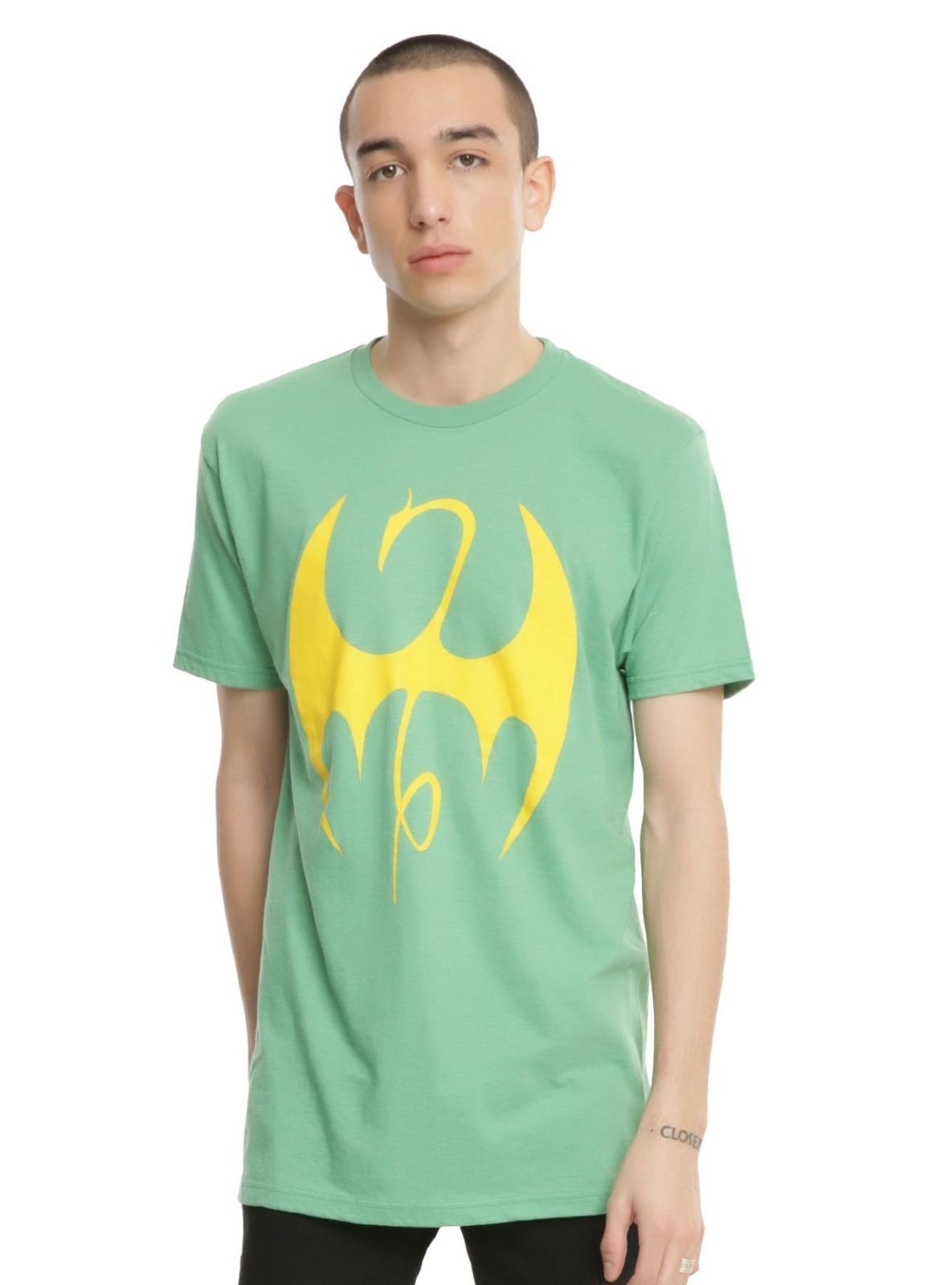 MARVEL IRON FIST DRAGON LOGO T-SHIRT S разноцветный
