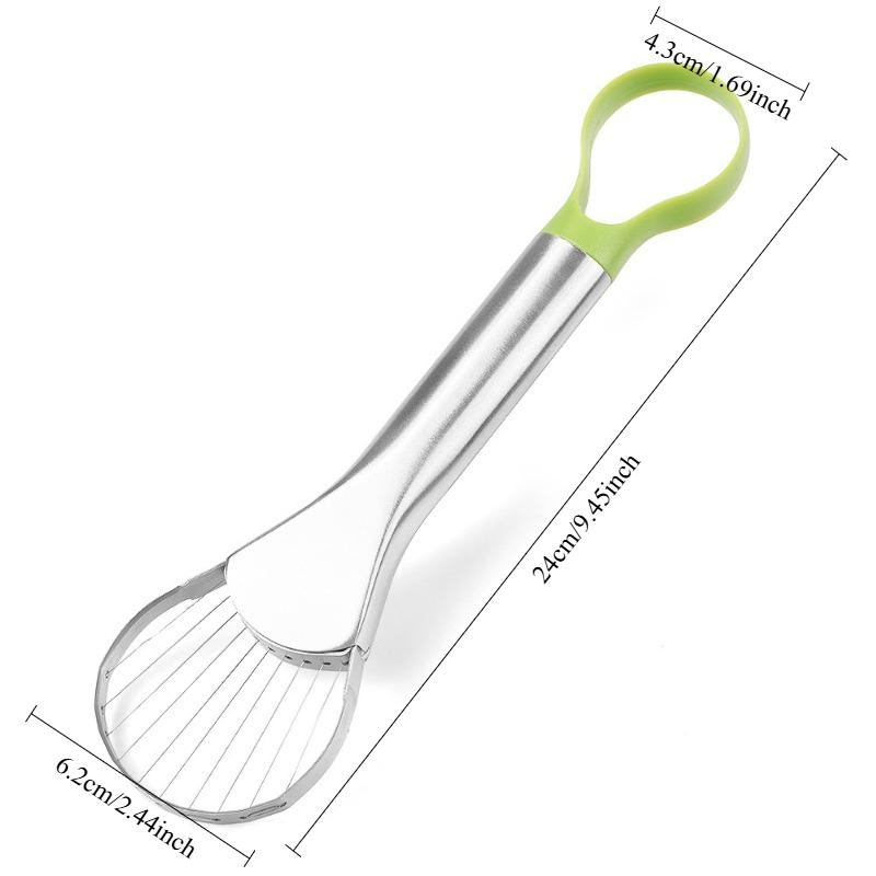 1Pc Stainless Steel Avocado Slicer, Knife and Nucleator - Manual Multi-Function Kitchen Tools