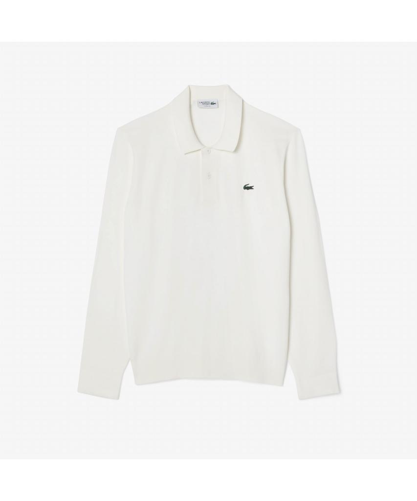 LACOSTE Men'S Basic Golf Long Sleeve Polo Sweater Ah4812-55N 70V