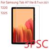 3 Stück für Samsung Galaxy Tab A7 Lite SM-T225 T220 8.7 Bildschirmschutzfolie Kratzfest 9H Härte Tablet Panzerglas 2021