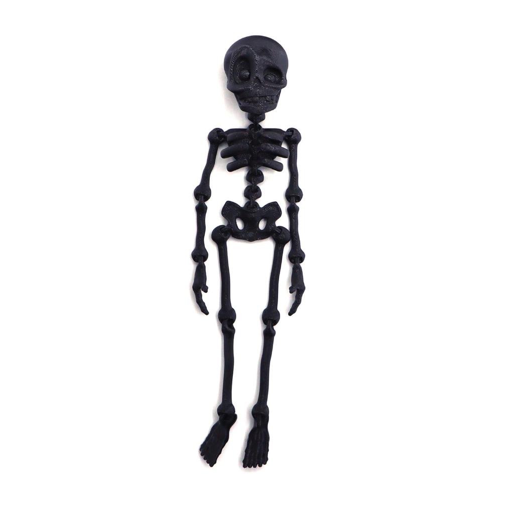 Poseable 3D Printed Skeleton Figure Ornament - Trendy Decoration Toy Gift