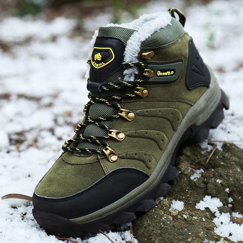 Мужские брендовые зимние ботинки для снега — фото 18