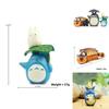 Kawaii Resin My Neighbor Totoro Model With Bus And Leaf Design For Home Decor