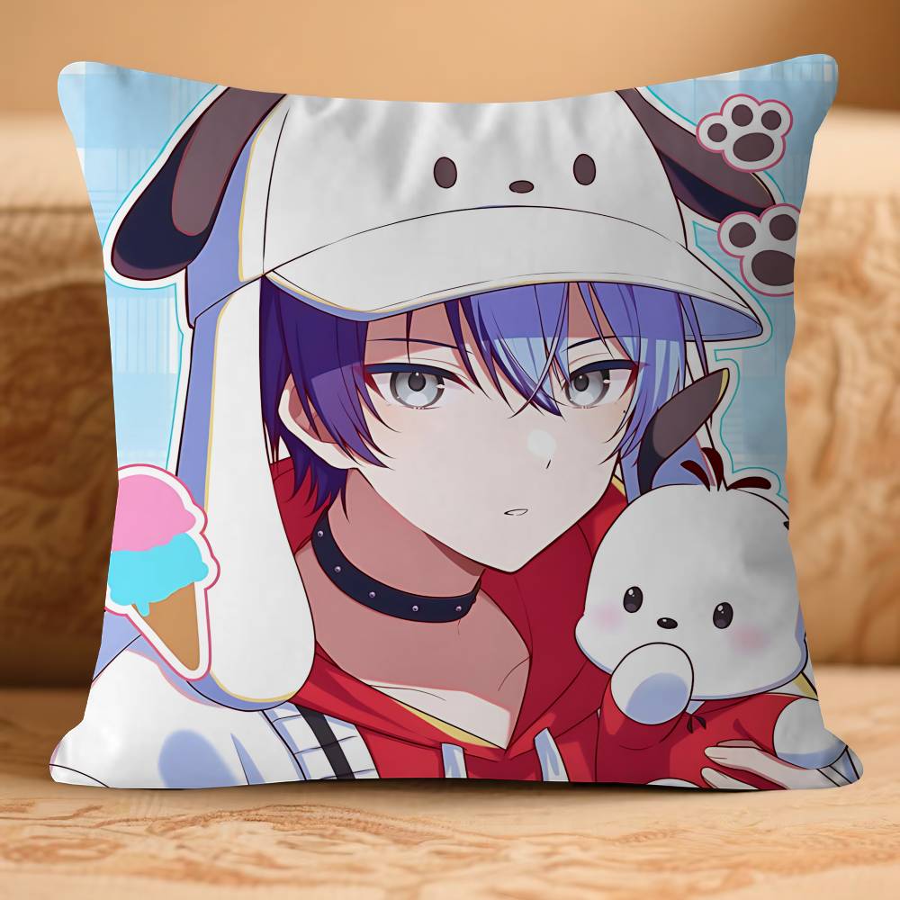 Aoyagi Anime To-ya Cushion Cover Decorative Pillow Sofa Home Decor Case Pillow Cases