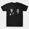 Asiatische Größe Baumwolle Unisex T-Shirt Druck T-Shirt Blues Brothers T-Shirt No-Cut Druck Reguläre Passform