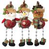Fabric Lively Gridded Plush Holiday Decoration Ideal For Christmas Tree And Window Displays