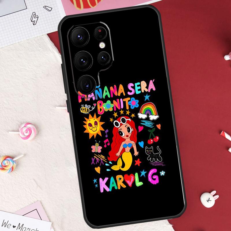 

karolg Manana Sera Bonito Case For Samsung Galaxy S24 FE S20 FE S21 S22 S23 S25 S26 Ultra S10 Plus S25 FE Cover Shell Galaxy S26Ultra