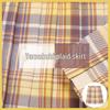 Authentic Japanese JK Plaid Mid-Length Student Uniform Set with Pleated Sailor Skirt
