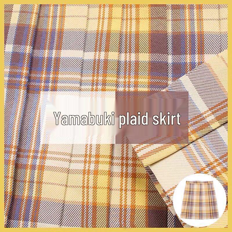 Authentic Japanese JK Plaid Mid-Length Student Uniform Set with Pleated Sailor Skirt