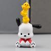 5Pcs Anime Figure Doll 3-4cm Kawaii Pochacco Melody Model Accessories Children's Toys Gift Action Figures Hobbies Gift
