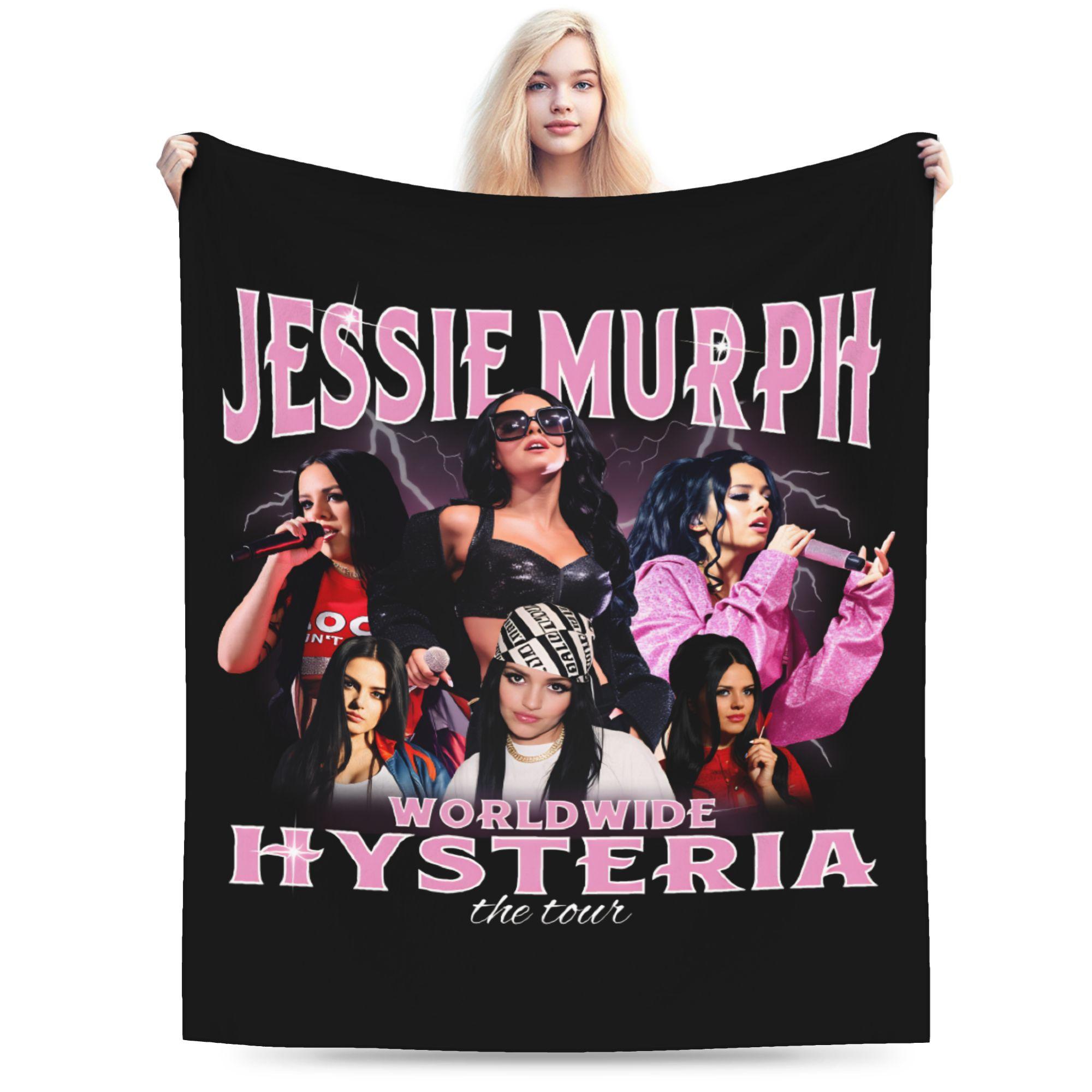 

Jessie Murph Warm Blanket Kids Plush Throw Blanket Funny Home Decor Flannel Bedspread Sofa Bed Cover 30x40in