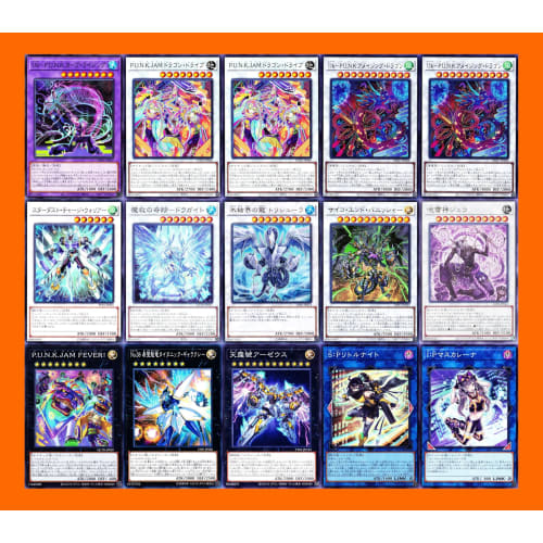 [Full-scale Construction] Punk Deck P.U.N.K. JAM FEVER! No-P.U.N.K. Rising Scale Hand Traps Cute Deck 57 Card Set