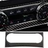 Carbon Fiber Center Console Air Conditioning Trim Cover for W204 2005‑2012