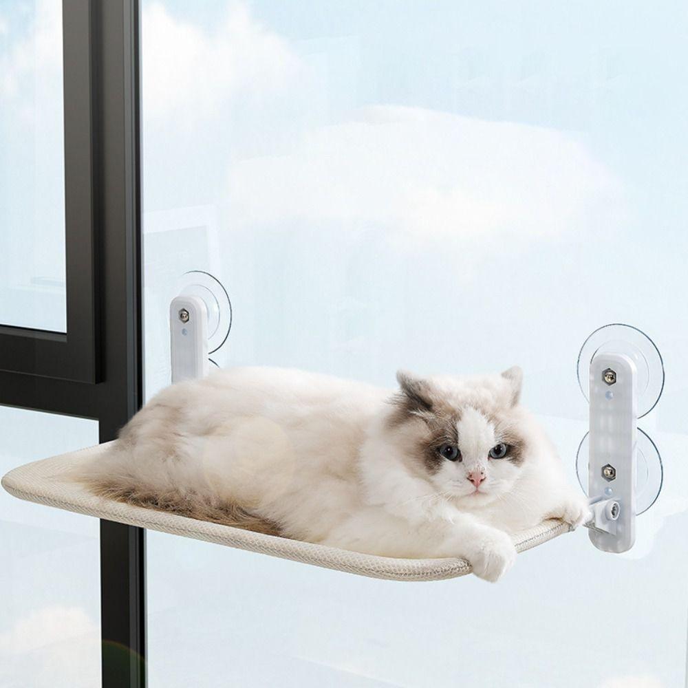Breathable Suction Cup Cat Hammock Wall Mounted Suspended Cat Nest Windowsill