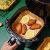 200pcs 5-7QT Air Fryer Paper Liners High Temp Resistant Food Grade Square Disposable Non Stick Microwave Safe Quick Clean