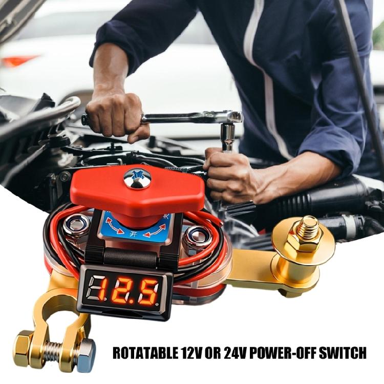 Multipurpose Shockproof 12V 24V Battery Power Switches With Shockproof Design For Commercial Vehicles And Motorhome