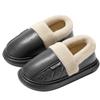 Plush Cotton Shoes Winter Antibacterial Home Indoor Non-slip Middle-aged and Elderly Home Thermal Bag and Cotton Slippers