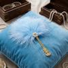 Fairy Style Portable Fan Fluffy Feathers Chinese Style Fan Antique Hand Feather Fan  Party Props